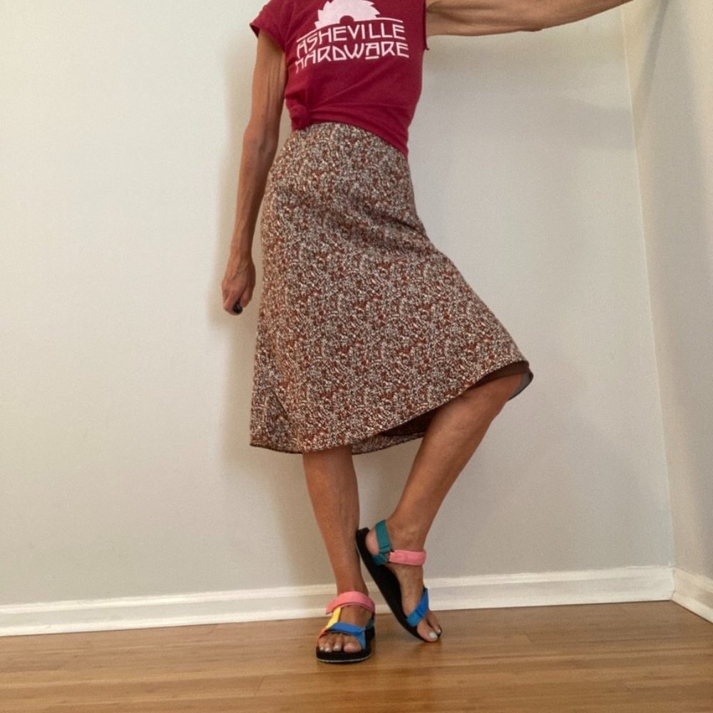 Max Studio Skirt Size L Animal Print